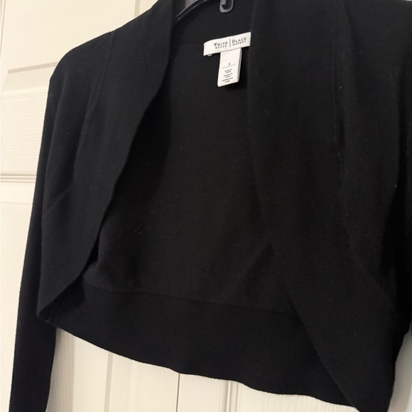 White House Black Market Black Cardigan - Picture 2 of 3
